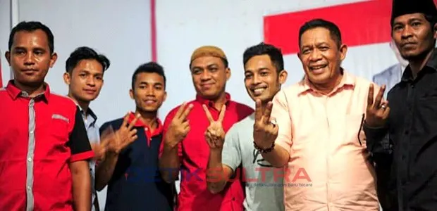 Cawagub sultra hugua bersama para pemuda