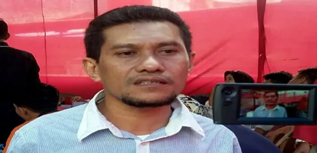 Ketua KPU KOta Kendari Jumwal Shaleh