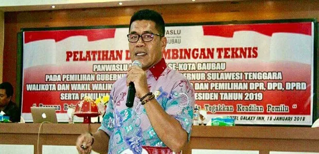 Munsir Salam Komisioner Bawaslu Sultra