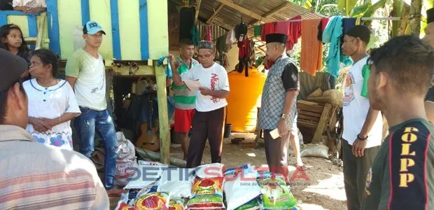 Panyaluran Beras Gratis dari Wabup Buteng La Ntau