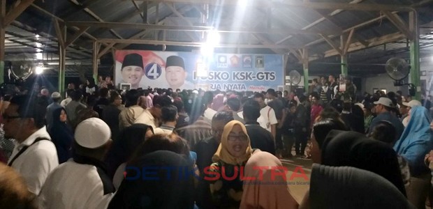 Warga Konawe Rayakan Kemenangan KSK-GTS di Rumah Kery