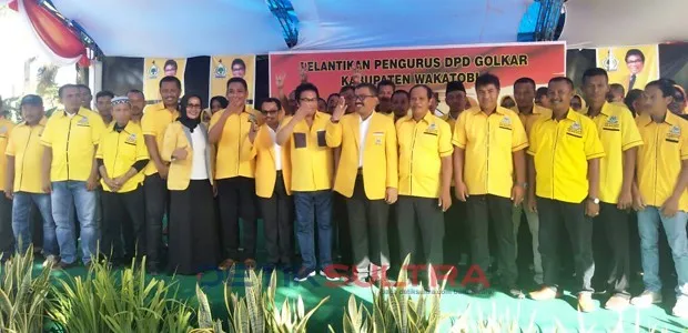 Pelantikan Pengurus Golkar Wakatobi