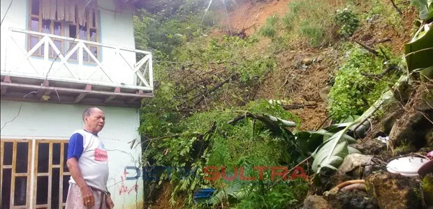 Rumah Warga Korban Tanah Longsor