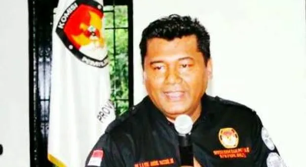 Foto La Ode Abdul Natsir Ketua KPU Sultra