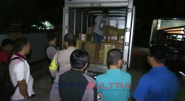 Surat Suara Pilgub untuk kabupaten Kolaka