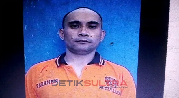 Foto Doli alias derik tahanan kasus narkoba yang melarikan diri dari rutan di raha