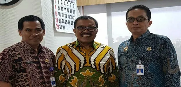 Arhawi dan Sesditjen Perhubungan Udara