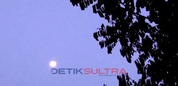 Kndisi Bulan Jelang Gerhana Bulan Total