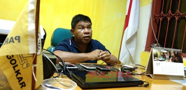 Ketua DPD II Partai Golkar Kota Kendari, Hikman Balagi