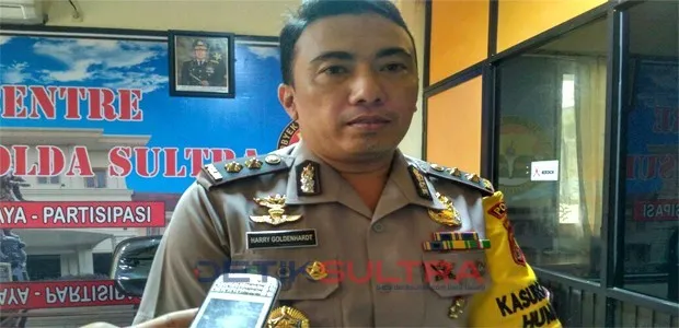 Kabid Humas Polda Sultra Harry Goldenhardt