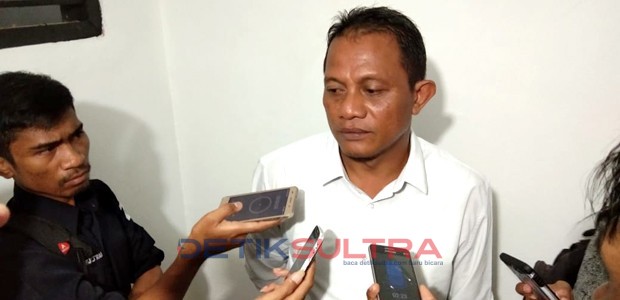 Mantan Ketua DPC Gerindra Baubau yang mundur dari pencalegan Gerindra, Ikhsan Ismail.
