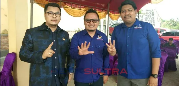 Ketua Garda Muda Partai Nasdem Kendari, Arwin.