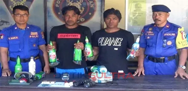 Pelaku Bom Ikan Ditangkap Polisi