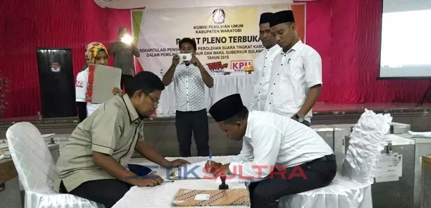 Pleno KPU Wakatobi