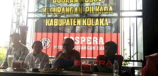 Pengurus Pospera Memberikan Keterangan soal KTP Palsu
