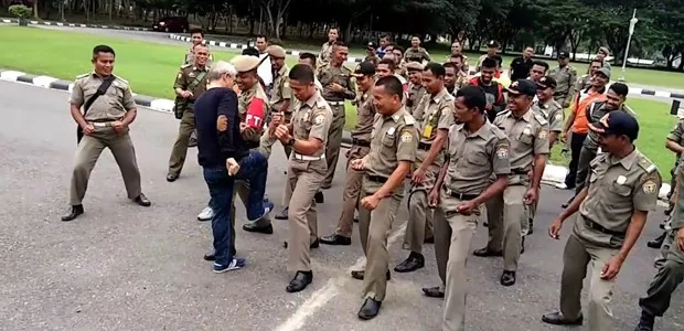Satuan Polisi Pamong Praja Sultra.