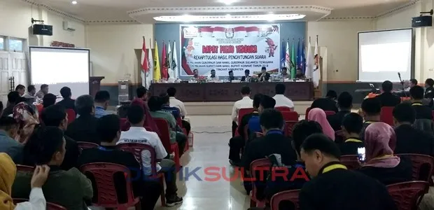 rapat pleno terbuka kpu konawe