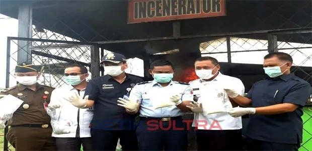 Pemusnahan Barang Bukti Narkoba