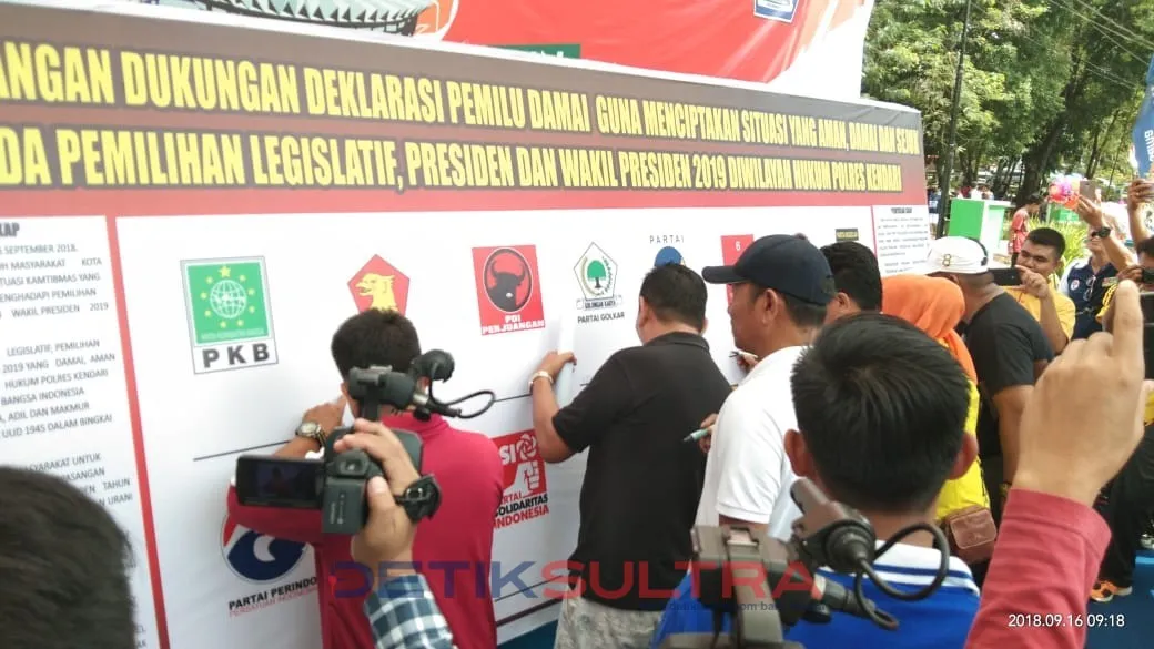 penandatanganan deklarasi damai