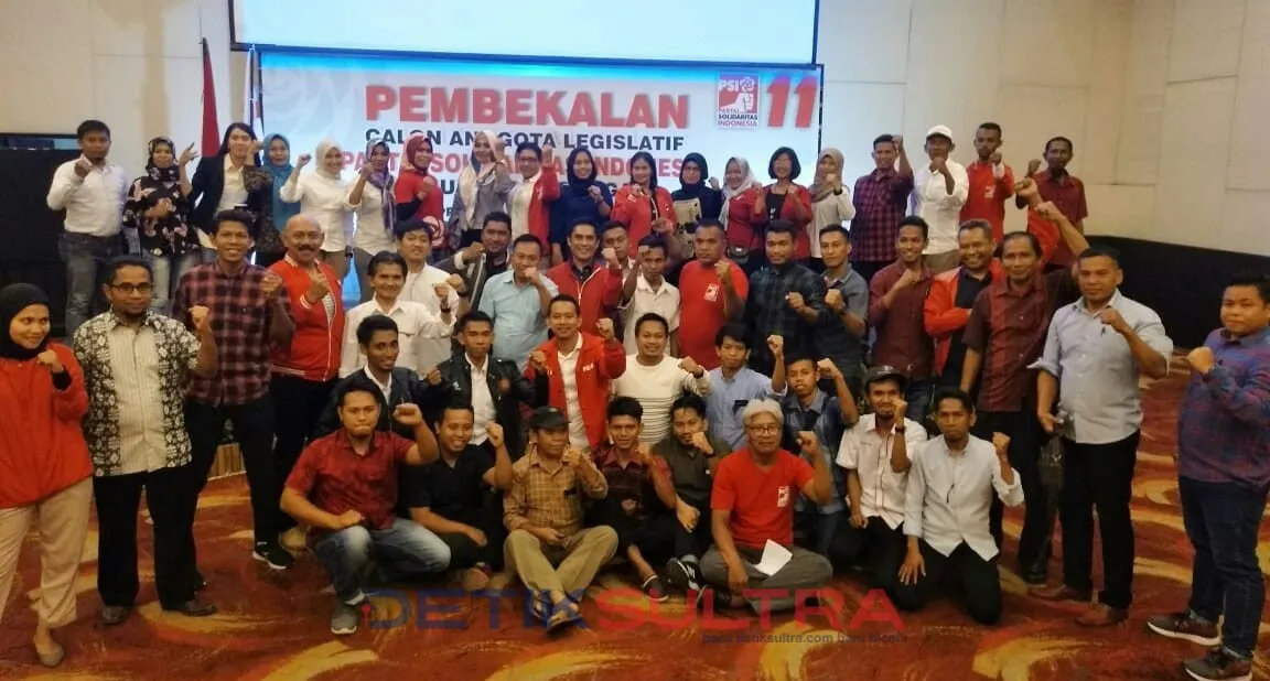 pembekalan caleg PSI