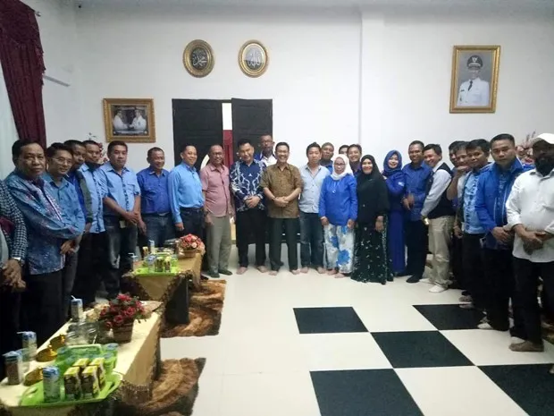 Partai Demokrat Sambangi Plt Walikota