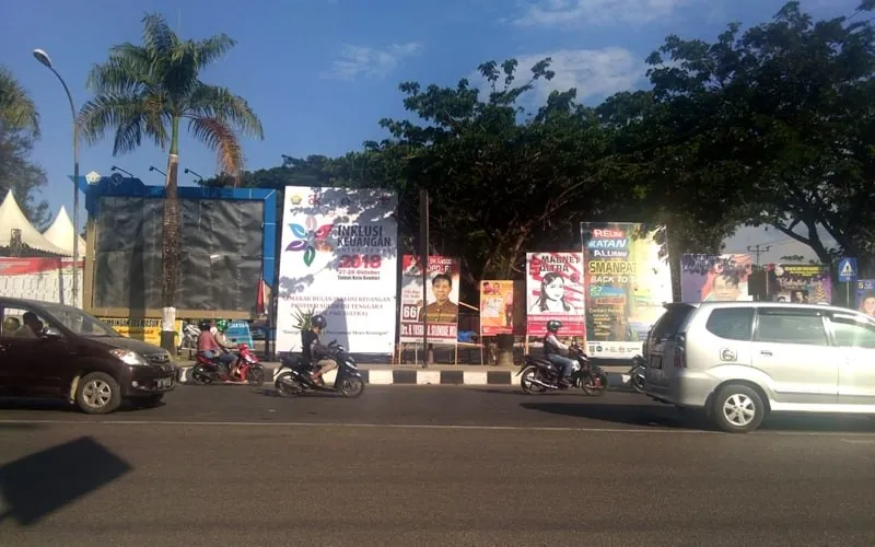APK yang terpasang di area ex mtq