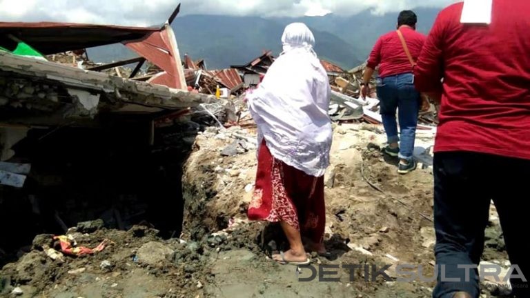 Puing puing Reruntuhan Rumah Perumnas Balaroa