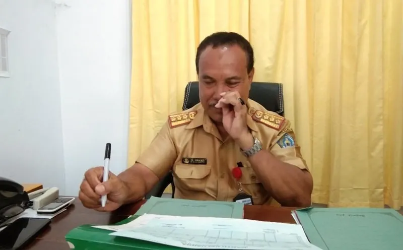 Kadis Dukcapil Kota Kendari Halili Zailan