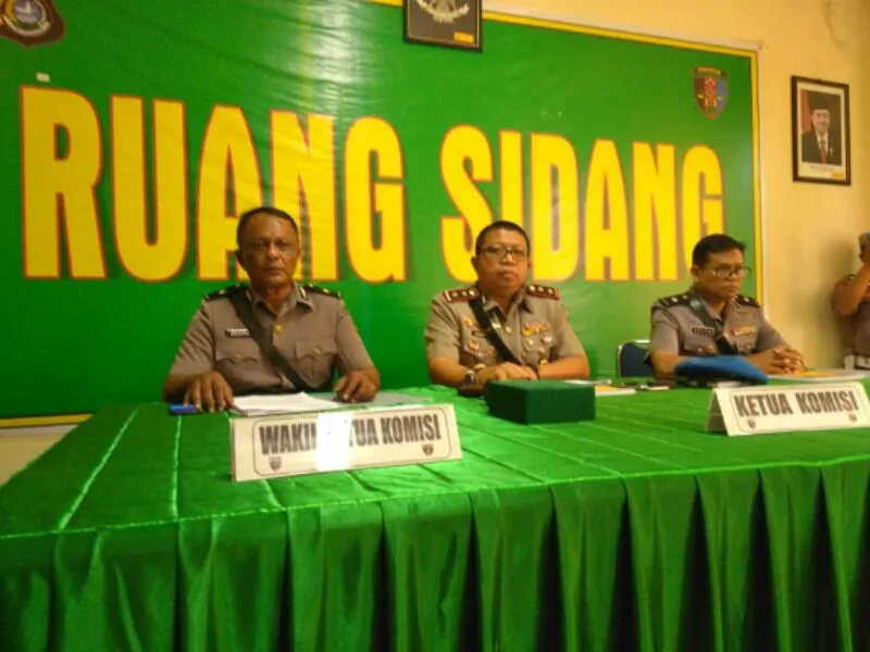 Majelis Sidang Kode Etik Polda sultra