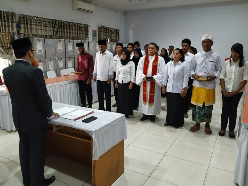 Foto Pelantikan Anggota PPS dan PPK PAW Kabupaten Kolaka