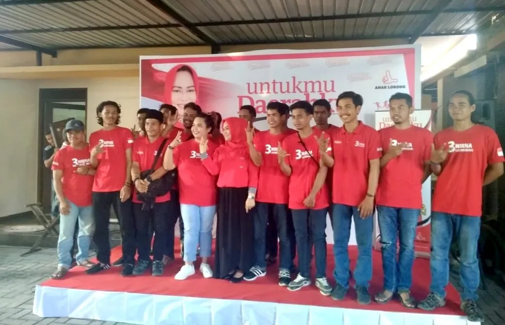 Foto Deklarasi Relawan Nirna Lachmuddin, Sahabat NL
