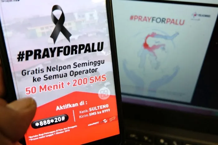 Telkomsel Pray for Palu