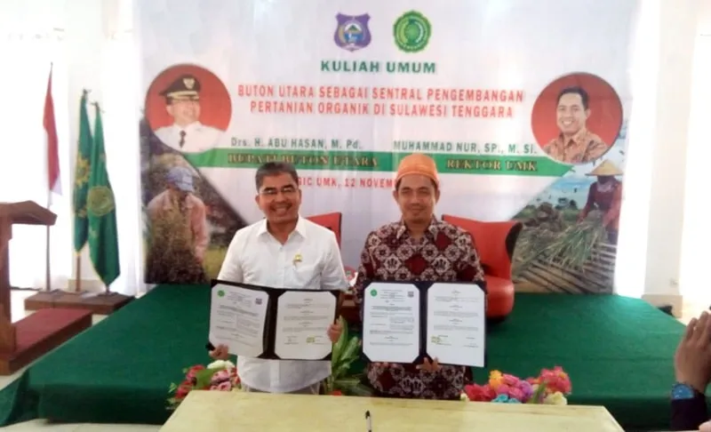 Bupati Butur dan Rektor UMK Tandatangan MoU