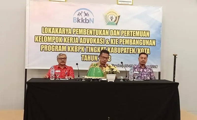 Suasana Lokakarya BKKBN