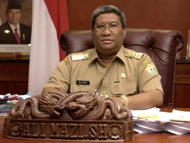 Gubernur Sulawesi Tenggara Ali Mazi