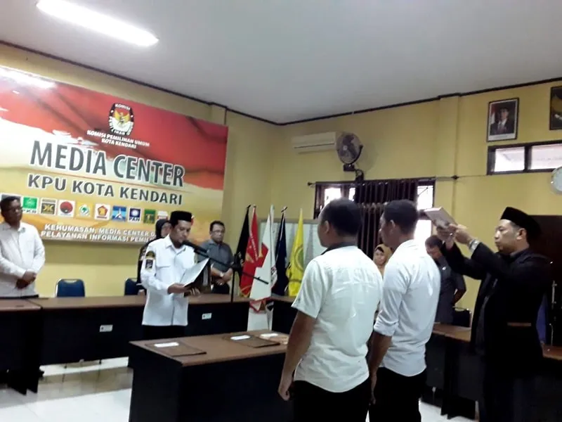 Pelantikan dua PAW PPS