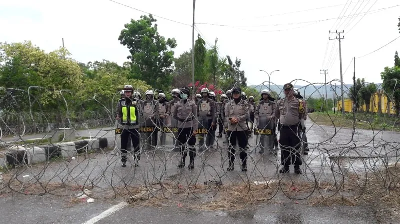 Pengamanan Pemilihan Wakil Bupati Buton