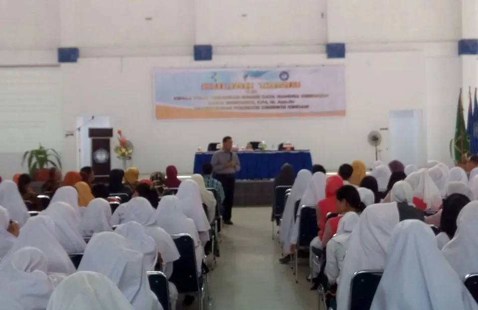 Kepala PPSDM membawakan materi