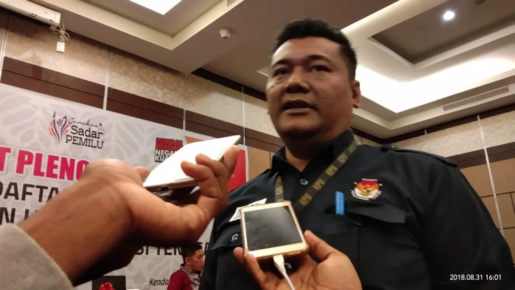 Ketua KPU Sultra, La Ode Abdul Natsir Muthalib
