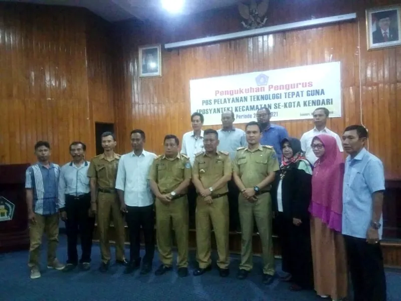 Pengukuhan Posyantek Kecamatan se-Kota Kendari