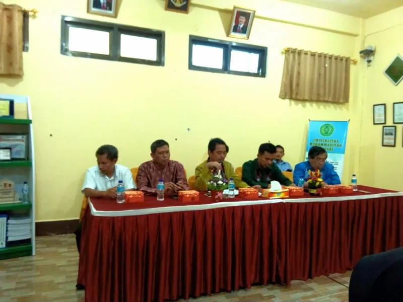 Rektor UMK dan Jajaran Pimpinan UMK