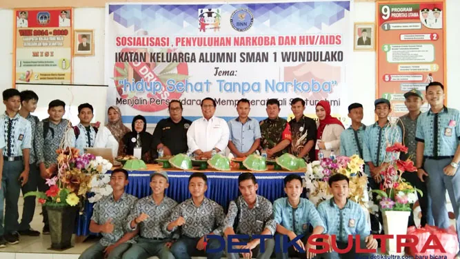 Sosialisasi penyuluhan narkoba dan HIV/Aids