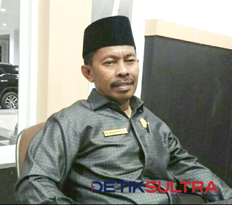 Ketua DPRD Kota Kendari, Samsudin Rahim. Foto: M17/Detiksultra