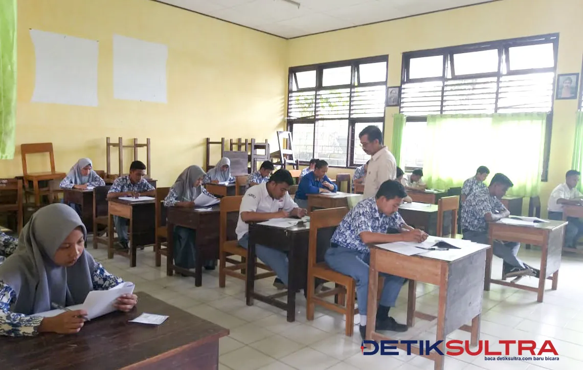 USBN di SMKN 4 Kendari.