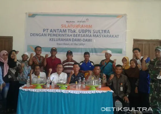 PT. Antam Silaturahmi Dengan Masyarakat Dawi-dawi