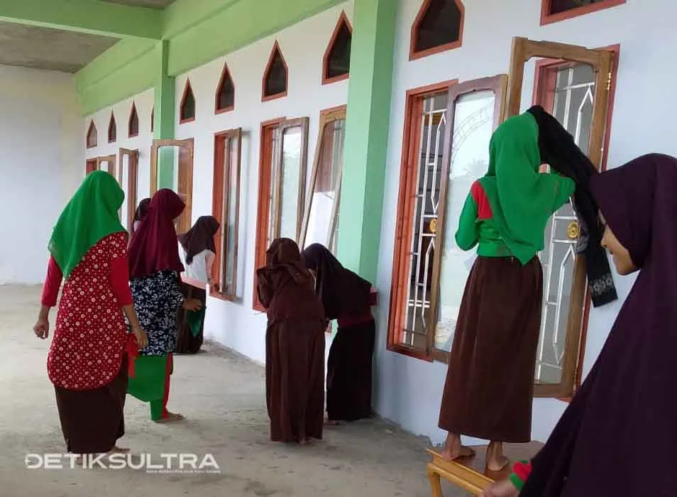 Jelang Ramadan Siswa Nurul Falah Gelar Baksos