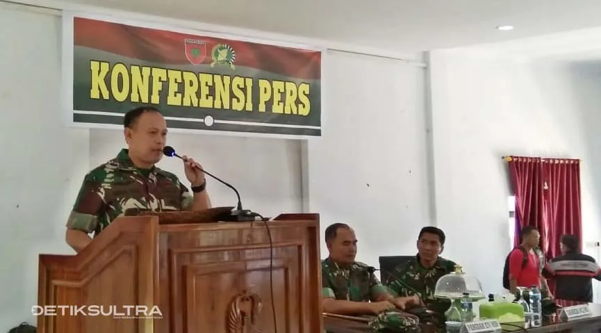 Pangdam Hasanuddin Serahkan Adrianus ke Polda Sultra