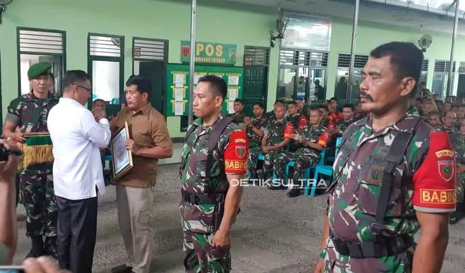 Pedofil Tertangkap, Empat Babinsa Diberi Penghargaan