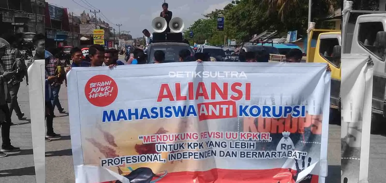 Aliansi Mahasiswa Anti Korupsi Dukung Revisi UU KPK RI
