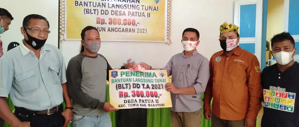 Desa Patua II Tomia Jadi Desa Pertama Salurkan BLT Periode Januari